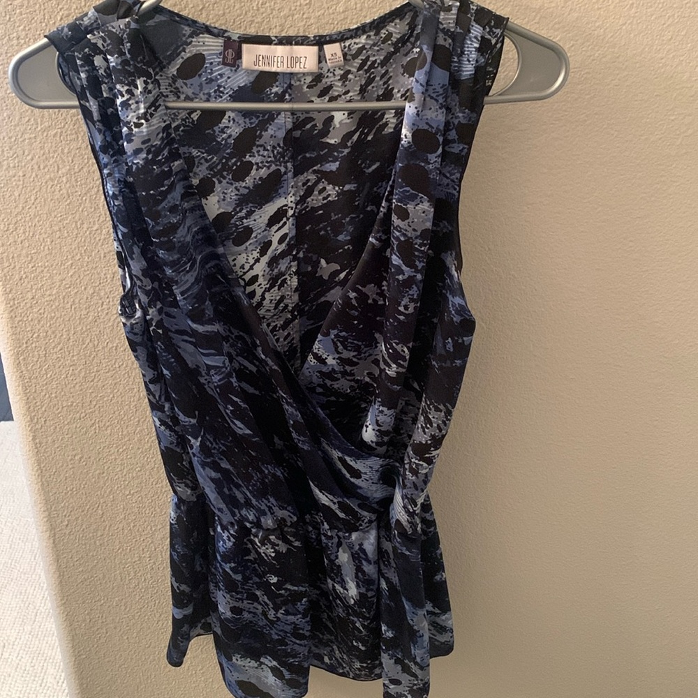 Blue/Gray Blouse - J. Lo.